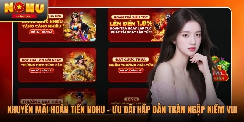 Khuyến Mãi Hoàn Tiền NOHU - Ưu Đãi Hấp Dẫn Tràn Ngập Niềm Vui