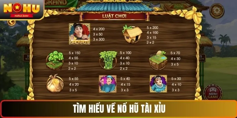 Nổ hũ tài xỉu là trò chơi trực tuyến kết hợp giữa cơ chế quay hũ của slot game